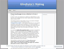 Tablet Screenshot of glindholm.wordpress.com