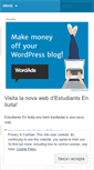 Mobile Screenshot of estudiantsenlluita.wordpress.com