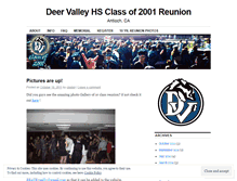 Tablet Screenshot of dv2001.wordpress.com