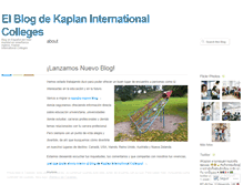 Tablet Screenshot of kaplaninternacional.wordpress.com