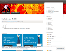 Tablet Screenshot of ehadachase.wordpress.com