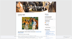 Desktop Screenshot of goodmorgans.wordpress.com