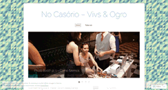 Desktop Screenshot of nocasorio.wordpress.com