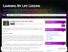 Tablet Screenshot of learningmylifelessons.wordpress.com