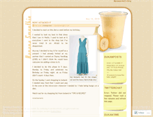 Tablet Screenshot of mydukandiet.wordpress.com