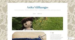 Desktop Screenshot of anitavalikangas.wordpress.com