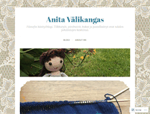 Tablet Screenshot of anitavalikangas.wordpress.com