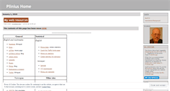 Desktop Screenshot of pliniushome.wordpress.com