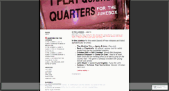 Desktop Screenshot of jukeboxquarters.wordpress.com