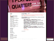 Tablet Screenshot of jukeboxquarters.wordpress.com