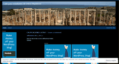 Desktop Screenshot of latinhispanicasunam.wordpress.com