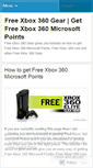 Mobile Screenshot of freexbox360gear.wordpress.com