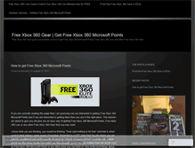 Tablet Screenshot of freexbox360gear.wordpress.com