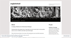 Desktop Screenshot of englishinhull.wordpress.com