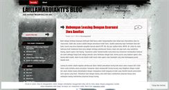 Desktop Screenshot of laillamardianti.wordpress.com
