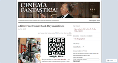 Desktop Screenshot of cinemafantastica.wordpress.com