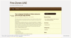 Desktop Screenshot of freezonesuae1980.wordpress.com