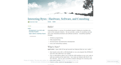 Desktop Screenshot of interestingbytes.wordpress.com