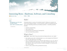 Tablet Screenshot of interestingbytes.wordpress.com