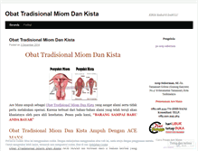 Tablet Screenshot of obattradisionalmiomdankista.wordpress.com