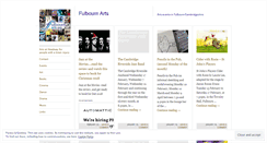 Desktop Screenshot of fulbournarts.wordpress.com