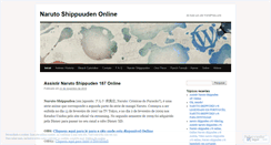 Desktop Screenshot of narutoshippuudenonline.wordpress.com