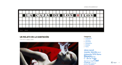Desktop Screenshot of cajadeloshilos.wordpress.com