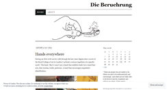 Desktop Screenshot of dieberuehrung.wordpress.com