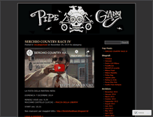 Tablet Screenshot of pipegang.wordpress.com