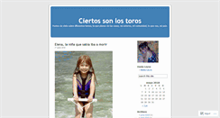 Desktop Screenshot of ciertossonlostoros.wordpress.com