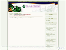 Tablet Screenshot of muamalatinstitute.wordpress.com