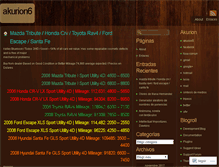 Tablet Screenshot of akurion6.wordpress.com