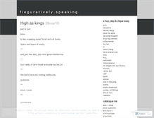 Tablet Screenshot of fieguratively.wordpress.com