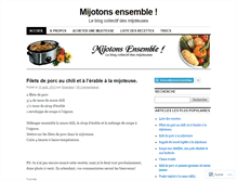 Tablet Screenshot of crockpot.wordpress.com