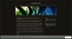 Desktop Screenshot of infospubliciteparlobjet.wordpress.com