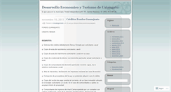 Desktop Screenshot of desarrolloeconomicouriangato.wordpress.com