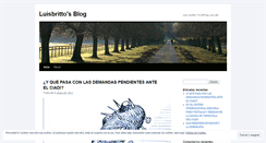 Desktop Screenshot of luisbritto.wordpress.com