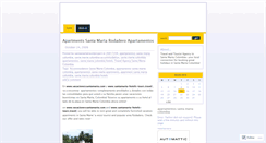 Desktop Screenshot of apartmentsantamartacolombia.wordpress.com