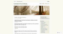 Desktop Screenshot of conservativecompass.wordpress.com