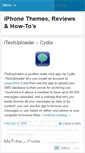 Mobile Screenshot of iphonecubed.wordpress.com