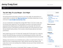 Tablet Screenshot of jennycraigcost.wordpress.com