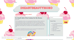 Desktop Screenshot of iheartbeautyxoxo.wordpress.com
