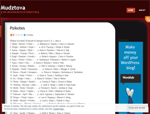Tablet Screenshot of mudztova.wordpress.com