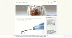 Desktop Screenshot of akademiamedica.wordpress.com