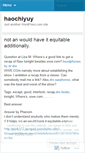 Mobile Screenshot of haochiyuy.wordpress.com
