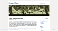 Desktop Screenshot of nunsandsisters.wordpress.com