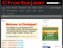 Tablet Screenshot of chorbajaar.wordpress.com