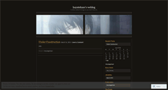 Desktop Screenshot of hayatekaze.wordpress.com