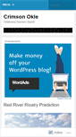 Mobile Screenshot of crimsonokie.wordpress.com