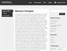 Tablet Screenshot of danielleburhop.wordpress.com